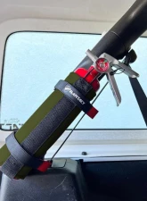 Bartact Pals | Molle | Olive Amerex 2.5lbs Extinguisher Plus Roll Bar Holder & Mount                                     - RBFEFEH25O - Image 2