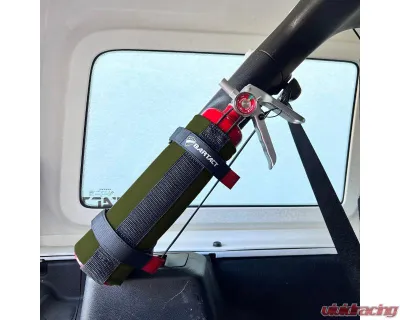 Bartact Pals | Molle | Olive Amerex 2.5lbs Extinguisher Plus Roll Bar Holder & Mount - RBFEFEH25O