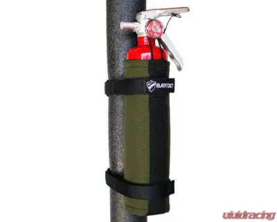 Bartact Pals | Molle | Olive Amerex 2.5lbs Extinguisher Plus Roll Bar Holder & Mount - RBFEFEH25O