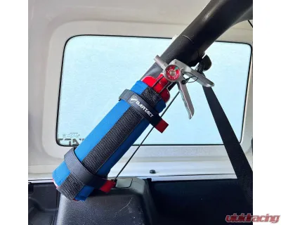 Bartact Pals | Molle | Blue Amerex 2.5lbs Extinguisher Plus Roll Bar Holder & Mount - RBFEFEH25U