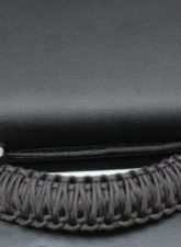 Bartact Black/Black Headrest Paracord Grab Handles Pair Jeep Gladiator | Wrangler | Toyota Tacoma | Ford Bronco                                     - TAOGHHPBB - Image 2