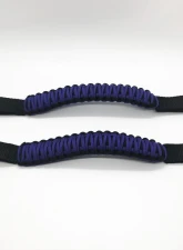 Bartact Black/Purple Headrest Paracord Grab Handles Pair Jeep Gladiator | Wrangler | Toyota Tacoma | Ford Bronco                                     - TAOGHHPBV - Image 2