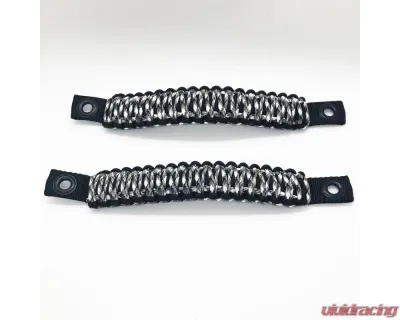 Bartact Black/Urban Camo Grab Handles Paracord Sound Bar Rear Side Pair Jeep Wrangler JK 2007-2018 - TAOGHRPBE