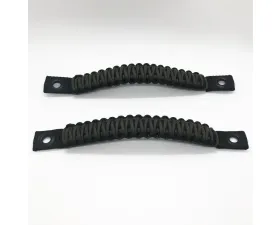 Bartact Black/Olive Drab Grab Handles Paracord Sound Bar Rear Side Pair Jeep Wrangler JK 2007-2018