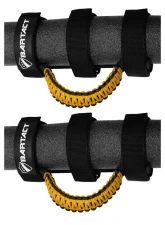 Bartact Black/Dozer Yellow Paracord Grab Handles Universal Pair                                     - TAOGHUPBD - Image 2