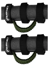 Bartact Black/Olive Drab Paracord Grab Handles Universal Pair                                     - TAOGHUPBO - Image 2
