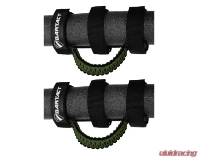 Bartact Black/Olive Drab Paracord Grab Handles Universal Pair - TAOGHUPBO