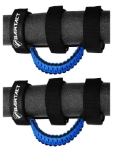 Bartact Black/Blue Paracord Grab Handles Universal Pair                                     - TAOGHUPBU - Image 2