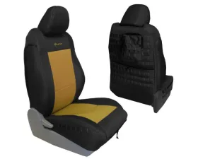 Bartact Black | Cayote Front Tactical Series Seat Covers Pair Toyota Tacoma 2005-2008