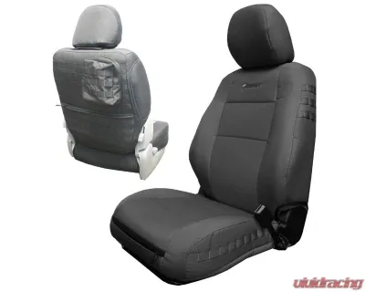 Bartact Graphite Baseline Performance Front Seat Covers Toyota Tacoma TRD | Non TRD 2016-2019 - TTBC2016FPG
