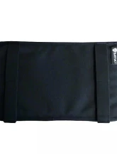 Bartact 1pc Black Universal Molle Visor Cover with Full Length Zippered Pocket                                     - UMVC-B - Image 2