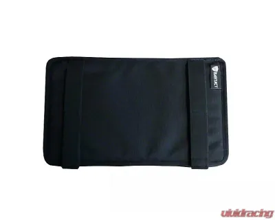 Bartact 1pc Black Universal Molle Visor Cover with Full Length Zippered Pocket - UMVC-B