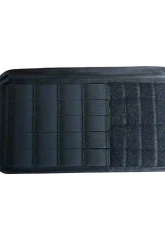 Bartact 1pc Black Universal Molle Visor Cover with Full Length Zippered Pocket                                     - UMVC-B - Image 3