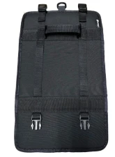 Bartact Black Universal Folding Toiletry Bag with 2 Full Length Pockets and 2 Bottom Pockets                                     - UTB2-2-B - Image 3