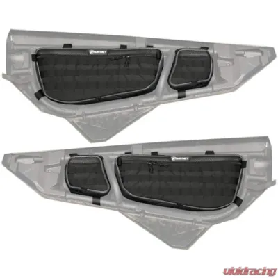 Bartact Front Door Bags Pair (Driver & Passenger) w/ PALS / MOLLE & Lockable Interior Pistol Pocket Can-Am X3 - X3DBF2G