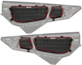 Bartact Front Door Bags Pair (Driver & Passenger) w/ PALS / MOLLE & Lockable Interior Pistol Pocket Can-Am X3