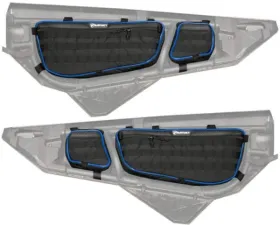 Bartact Front Door Bags Pair (Driver & Passenger) w/ PALS / MOLLE & Lockable Interior Pistol Pocket Can-Am X3
