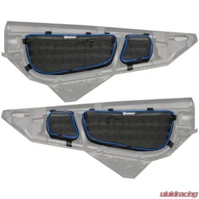 Bartact Front Door Bags Pair (Driver & Passenger) w/ PALS / MOLLE & Lockable Interior Pistol Pocket Can-Am X3 - X3DBF2U