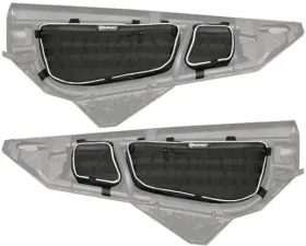 Bartact Front Door Bags Pair (Driver & Passenger) w/ PALS / MOLLE & Lockable Interior Pistol Pocket Can-Am X3