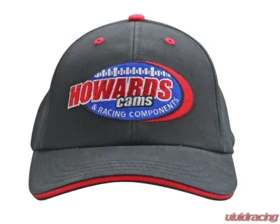 Howards Cams Logo Hat Black Flex fit Large to Extra Large - HAT-003