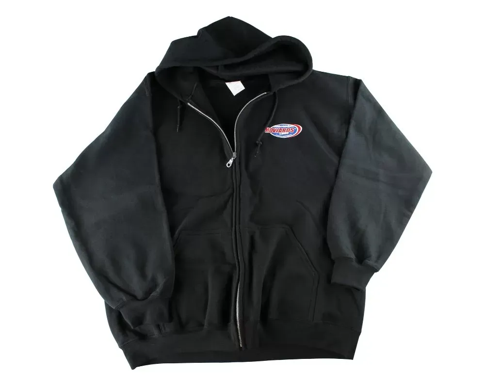 Howards Cams Logo Hoodie Black L - HOODIEB-L