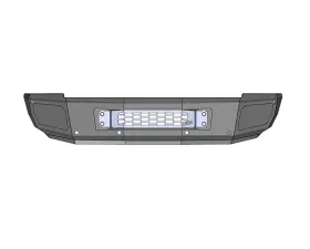 Flog Industries Steel Demon Series Front Bumper w/ Parking Sensors Dodge Ram 2500 | 3500 2010-2018