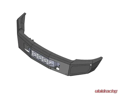 Flog Industries Steel Demon Series Front Bumper w/ Parking Sensors Dodge Ram 2500 | 3500 2010-2018 - FISD-D2535-1018F-s