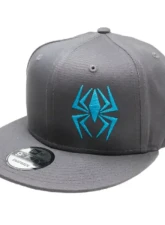 Rekluse Snap Back Hat Charcoal-Eletric Spider                                     - RMS-950 - Image 2