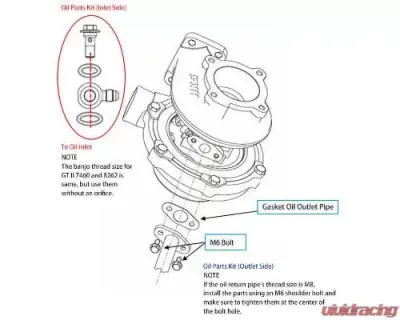 HKS Oil Parts Kit GTIII-RS - 14008-AK009