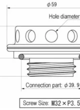 HKS Oil Filler Cap Red Honda Accord 1998-2002                                     - 24003-AN001 - Image 2