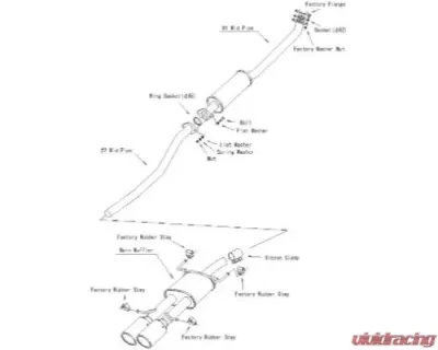 HKS 1.5L Hi-Power Muffler Honda Civic Si 2017-2020 - 31006-BH002