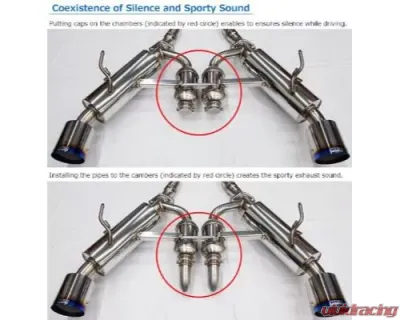 HKS Full Dual Muffler VR30 (Main+CP) Infiniti Q60 2017 - 31014-KN001