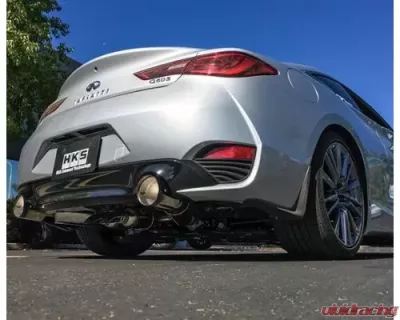 HKS Full Dual Muffler VR30 (Main+CP) Infiniti Q60 2017 - 31014-KN001