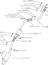 HKS Silent HI-Power E-JZX100 (Early) 1JZ-GTE Toyota Mark II 1996-1998                                     - 31019-AT002 - Image 2