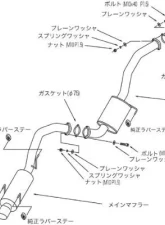 HKS Silent Hi-Power Turbo E-ST205 3S-GTE Toyota Celica 1994-1999                                     - 31019-AT010 - Image 3