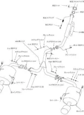 HKS Super Turbo Muffler BM9 Subaru Legacy 2.5GT 2010-2014                                     - 31029-AF007 - Image 2