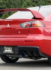 HKS Super Turbo Muffler CZ4A Final Edition Mitsubishi Lancer | Evolution 2008-2016                                     - 31029-AM004 - Image 2