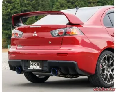 HKS Super Turbo Muffler CZ4A Final Edition Mitsubishi Lancer | Evolution 2008-2016 - 31029-AM004