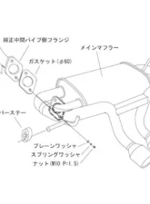 HKS Legamax Premium GP7 FB20 Subaru XV Crosstrek 2013-2016                                     - 32018-AF012 - Image 3