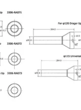 HKS 115mm Black Silencer Tip Exhausts                                     - 3306-RA076 - Image 2