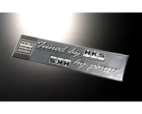 HKS Sticker Tuned BY Black 2pcs