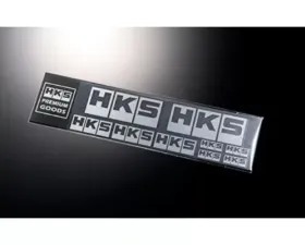 HKS Metal Logo Sticker
