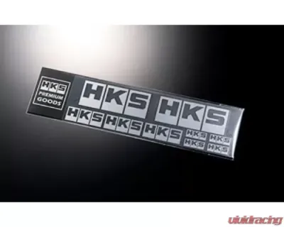 HKS Metal Logo Sticker - 51007-AK231