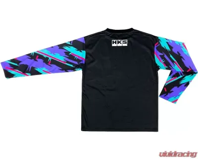 HKS Dry Small Oil Color Sleeve T-Shirt - 51007-AK455