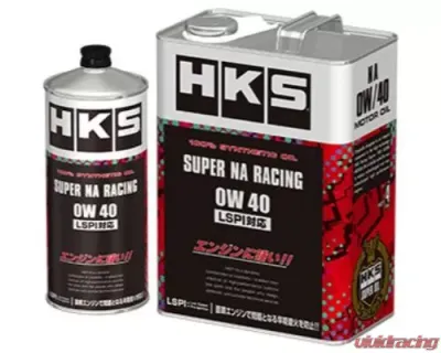 HKS 4L Super Racing Oil 0W-40 - 52001-AK122