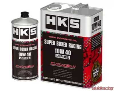 HKS 1L Super Boxer Racing Oil 10W40 - 52001-AK130