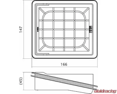 HKS Super Air Filter Type 8 Honda Fit 2007-2008 - 70017-AH108