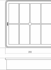 HKS Super Air Filter Type 5 Mitsubishi Lancer | Evolution 2003-2007                                     - 70017-AM105 - Image 2