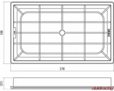 HKS Super Air Filter Type 1 Nissan Silvia 1980-1983 - 70017-AN101