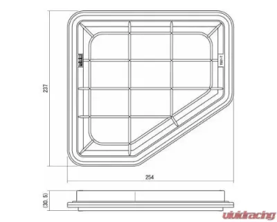 HKS Super Air Filter Type 21 Toyota RAV4 2006-2012 - 70017-AT121